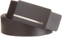 Reward Men's Reversible Matte Plaque Buckle Belt Reward Men's Reversible Matte Plaque Buckle Belt
