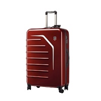 The 32 ultra-lightweight Victorinox Spectra™ travel case spinner boasts a crush-proof shell and an adjustable handle that accommodates travelers of different heights. The eight-wheel double caster system makes for a smooth ride, while the exterior raised ridges increase strength. Interior zippered mesh divider wall. The 32 ultra-lightweight Victorinox Spectra™ travel case spinner boasts a crush-proof shell and an adjustable handle that accommodates travelers of different heights. The eight-wheel double caster system makes for a smooth ride, while the exterior raised ridges increase strength. Interior zippered mesh divider wall.
