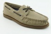 Sperry Top Sider A/O Oil Cloth New Boat Shoes Tan Mens
