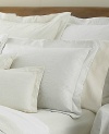 Lauren Suite by Ralph Lauren Bedding White Paisley EURO Sham