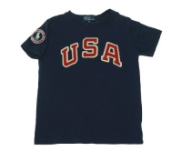 Ralph Lauren USA Olympic Team Shirt Navy Medium 10/12 Ralph Lauren USA Olympic Team Shirt Navy Medium 10/12