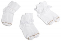 Gold Toe Girls 7-16 3 Pack Dressy Turn Cuff socks Gold Toe Girls 7-16 3 Pack Dressy Turn Cuff socks