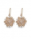 Effy Jewlery Rose Gold Diamond Earrings, 1.16 TCW