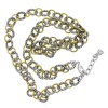 2-tone Designer-Inspired Chunky Chain Necklace - 34
