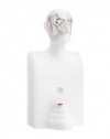 Kosta Boda Marker Sculpture Man White