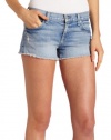 7 For All Mankind Women's Cut Off Short in Pink Whiskered