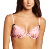 Betsey Johnson Women's Stretch Mesh Bump Up Bra