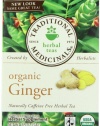 Traditional Medicinals Organic Ginger, 16-Count Boxes (Pack of 6)