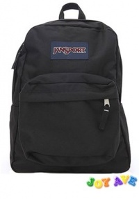 JANSPORT SUPERBREAK BACKPACK SCHOOL BAG- Black-T501-008 JANSPORT SUPERBREAK BACKPACK SCHOOL BAG- Black-T501-008