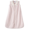 Halo Sleepsack Velboa Deluxe Wearable Blanket, Pink Flower, Medium