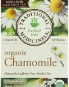 Traditional Medicinals Organic, Chamomile, 16-Count Boxes (Pack of 6)