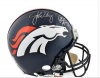 Peyton Manning and John Elway Signed Broncos Authentic Helmet - Steiner Sports Certified - Autographed NFL Helmets