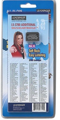 Leadsinger LS-3C14 Soft Rock, Easy Listening Cartridge for LS-3000 Series Karaoke System (200 Songs) Leadsinger LS-3C14 Soft Rock, Easy Listening Cartridge for LS-3000 Series Karaoke System (200 Songs)