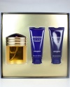 Boucheron Pour Homme Cologne by Boucheron 3 Pc Gift Set For Men