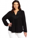 Lucky Brand Women's Plus-Size Lexie Top