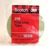3M Scotch® Fine Line Tape, 1/16 x 60 yd. (MMM6306) Category: Bodywork Masking Tape