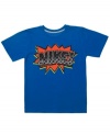 He'll get some bold sporty style with this graphic tee from Nike.