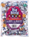 Darice Big Bling Flowers and Round Gem Value Pack Rhinestones, Multicolor