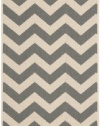 Safavieh CY6244-246 Courtyard Collection Indoor/Outdoor Area Rug, 2-Feet by 3-Feet 7-Inch, Grey and Beige