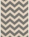 Safavieh CY6244-246 Courtyard Collection Indoor/Outdoor Area Rug, 2-Feet by 3-Feet 7-Inch, Grey and Beige