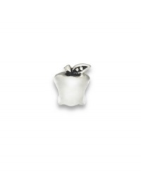 Take a bite into a classic icon with this charming sterling silver apple bead. Donatella is a playful collection of charm bracelets and necklaces that can be personalized to suit your style! Available exclusively at Macy's. Take a bite into a classic icon with this charming sterling silver apple bead. Donatella is a playful collection of charm bracelets and necklaces that can be personalized to suit your style! Available exclusively at Macy's.