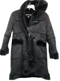 S. Rothschild Kids Jacket, Girls Faux Fur Trim Coat Size S 7/8 Toggles S. Rothschild Kids Jacket, Girls Faux Fur Trim Coat Size S 7/8 Toggles