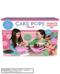 What's cuter than a Cake Pop? A Cake Pop kit that combines Bakerella's adorable cake pop designs with everything you need to package them. A handy booklet contains ten of the author's favorite projects with step-by-step instructions. It's as easy as cake! You'll find a sturdy cake pop stand for 12 mini-masterpieces, and enough clear cello bags, cake pop stick gift tags and colorful ribbon to wrap 48 pops. Do it yourself, just like Bakerella, and life will always be sweet! What's cuter than a Cake Pop? A Cake Pop kit that combines Bakerella's adorable cake pop designs with everything you need to package them. A handy booklet contains ten of the author's favorite projects with step-by-step instructions. It's as easy as cake! You'll find a sturdy cake pop stand for 12 mini-masterpieces, and enough clear cello bags, cake pop stick gift tags and colorful ribbon to wrap 48 pops. Do it yourself, just like Bakerella, and life will always be sweet!