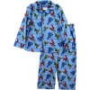 DC Super Friends Trio Flannel Coat Pajamas 4-7