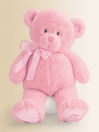 Welcome the new addition to the family in grand style with this extra large, plush friend. Ultra-soft and ultra-adorable, Teddy Bear adds the perfect touch of cuteness to any child's bedroom.24H X 17W X 14DPolyesterMachine washRecommended for ages 0 and upImported Welcome the new addition to the family in grand style with this extra large, plush friend. Ultra-soft and ultra-adorable, Teddy Bear adds the perfect touch of cuteness to any child's bedroom.24H X 17W X 14DPolyesterMachine washRecommended for ages 0 and upImported