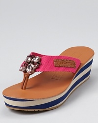 Juicy Couture Girls' Indo Wedge Sandals - Sizes 11-12 Toddler; 13, 1-4 Child Juicy Couture Girls' Indo Wedge Sandals - Sizes 11-12 Toddler; 13, 1-4 Child