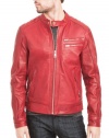 GUESS Oshea Leather Jacket