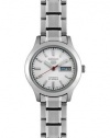 Seiko Women's SYMD87 Seiko 5 Automatic Light Silver Dial Stainless Steel Watch