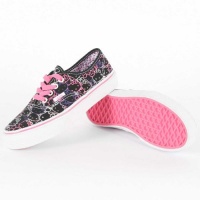 Vans - Youth K Authentic Shoes In Hello Kitty Black/Passion Flower, Size: 12 M US Little Kid, Color: Hello Kitty Black/Passion Flower Vans - Youth K Authentic Shoes In Hello Kitty Black/Passion Flower, Size: 12 M US Little Kid, Color: Hello Kitty Black/Passion Flower