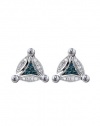 Effy Jewlery DiVersa Blue and White Diamond Earrings, .18 TCW