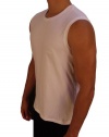 HUGO BOSS Men's Tank Top With Logo, White, Medium