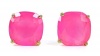 Kate Spade Pink Small Square Stud Earrings