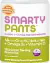 SmartyPants Adult Gummy Multivitamins Plus Omega 3's Plus Vitamin D 180 Gummies (30 Day Supply)