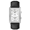 Fossil Women's FS4577 Black Leather Quartz Watch with White Dial