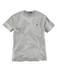 Ralph Lauren's timeless preppy tee rendered in durable, soft cotton jersey. Ralph Lauren's timeless preppy tee rendered in durable, soft cotton jersey.