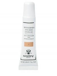 This botanical-rich concealer gently reduces dark circles, puffiness and under-eye bags brought on by fatigue, stress and lack of sleep. A unique combination of botanical extracts (Ginkgo Biloba, Bilberry, Horsetail, Liquorice) and essential oils (Cypress, Rosemary, Juniper) restore radiance, even the complexion, conceal blemishes and restore radiance to the delicate skin around the eyes, while soft-focus pigments smooth away lines with an optical effect. 0.58 oz. 