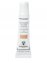 This botanical-rich concealer gently reduces dark circles, puffiness and under-eye bags brought on by fatigue, stress and lack of sleep. A unique combination of botanical extracts (Ginkgo Biloba, Bilberry, Horsetail, Liquorice) and essential oils (Cypress, Rosemary, Juniper) restore radiance, even the complexion, conceal blemishes and restore radiance to the delicate skin around the eyes, while soft-focus pigments smooth away lines with an optical effect. 0.58 oz. This botanical-rich concealer gently reduces dark circles, puffiness and under-eye bags brought on by fatigue, stress and lack of sleep. A unique combination of botanical extracts (Ginkgo Biloba, Bilberry, Horsetail, Liquorice) and essential oils (Cypress, Rosemary, Juniper) restore radiance, even the complexion, conceal blemishes and restore radiance to the delicate skin around the eyes, while soft-focus pigments smooth away lines with an optical effect. 0.58 oz.