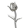 At last, flowers that last forever. Elegant and timeless, this contemporary tulip centerpiece features diamond cuts and classic contours. A sophisticated addition to any table.