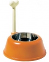 A di Alessi Lupita Dog Bowl, Orange