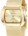 Vernier Women's VNR11092YG Classic Fashion Mesh Band Quartz Watch