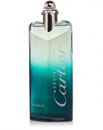 Created for a passionate, generous man who is confident, enthusiastic, seductive. Declaration sensually declares itself with top notes of birchwood, bergamot and bitter orange blended with spicy tones of Moroccan artemisia and cardamom and base notes of musk, vetiver and oak. A distinguished combination, a unique elegance. 3.3 oz. Made in France. 