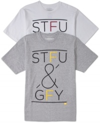 When you don't feel like talking, Say it LOUD and say it PROUD with this Cmon Son t-shirt from Ecko Unltd. When you don't feel like talking, Say it LOUD and say it PROUD with this Cmon Son t-shirt from Ecko Unltd.