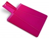 Joseph Joseph Chop 2 Pot Cutting Board, Rasberry pink