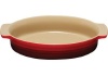 Le Creuset Stoneware 10-1/2-Inch Oval Baking Dish, Cherry