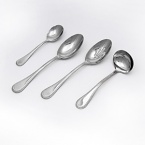 Kate Spade and Lenox join together to bring ease, elegance and understated wit to the table. Flatiron offers a more contemporary tabletop option and can be matched with any of the kate spade dinnerware patterns.