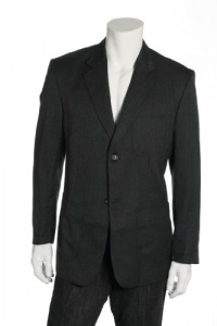 IZOD Charcoal Herringbone Single Breast 2 Button Sport Coat IZOD Charcoal Herringbone Single Breast 2 Button Sport Coat
